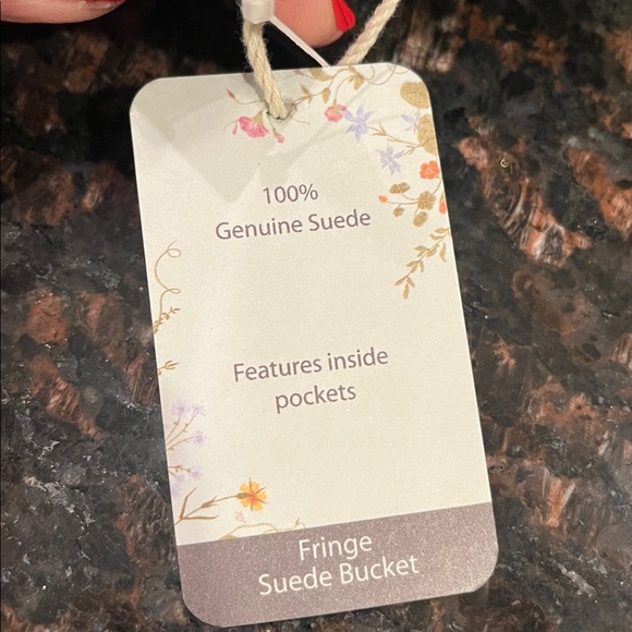 Haute Hippie Dark Brown Suede Fringe Shoulder Bag - Picture 9 of 17